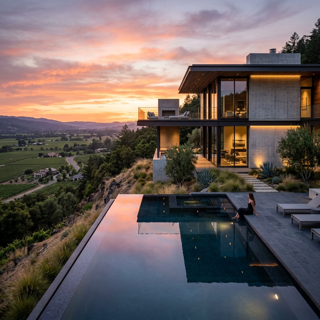 Oakville Hillside Villa